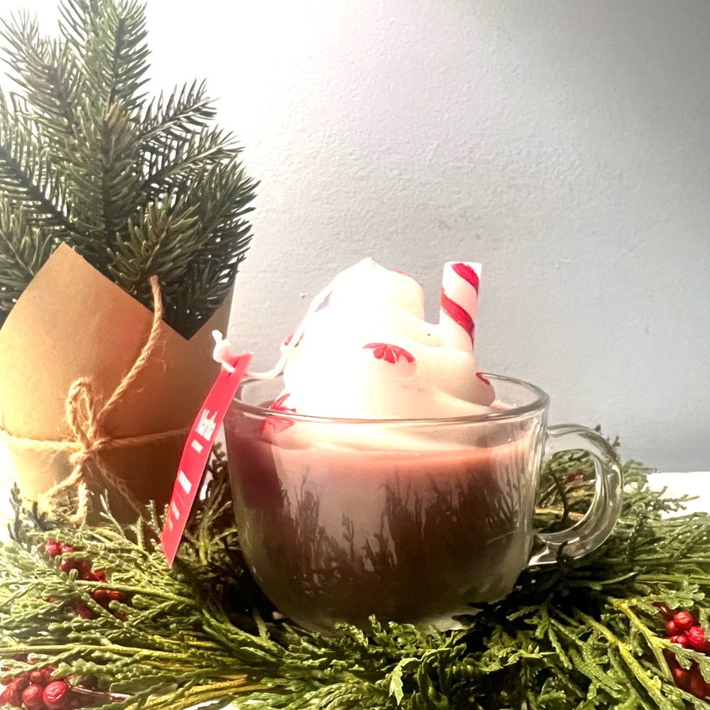 NWT, Martha Stuart Hot Chocolate Scented Candle